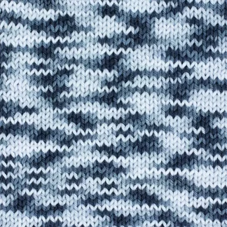 Gründl Wolle Cotton Quick print 50 g schwarz-grau multicolor