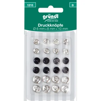 Gründl Druckknöpfe 24 Stück