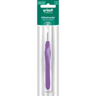 Gründl Ergonomische Häkelnadel 4,00 mm