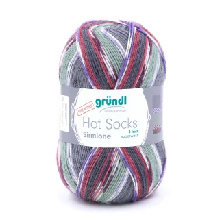 Gründl Wolle Hot Socks Sirmione 100 g passion-multicolor
