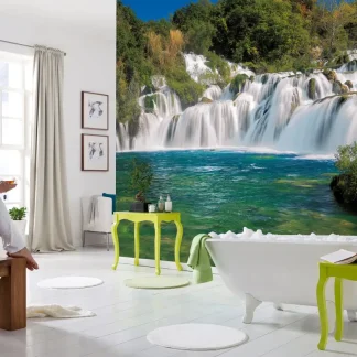 Komar Fototapete Krka Falls 368 x 254 cm