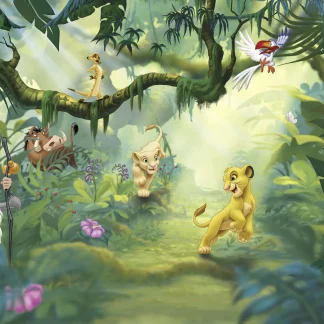 Komar Fototapete Lion King Jungle 368 x 254 cm