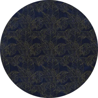 Komar Vlies Fototapete Dot Royal Blue Ø 125 cm, selbstklebend