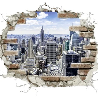 Komar Decosticker Break Out NYC 100 x 70 cm