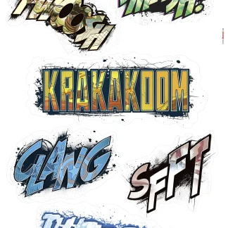 Komar Dekosticker Avengers Sounds 50 x 70 cm