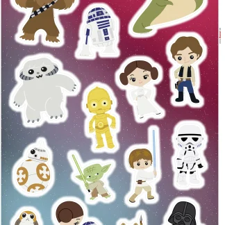 Komar Dekosticker SW Little Heroes 50 x 70 cm