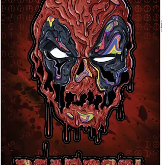 Komar Dekosticker Deadpool Meltpool 50 x 70 cm