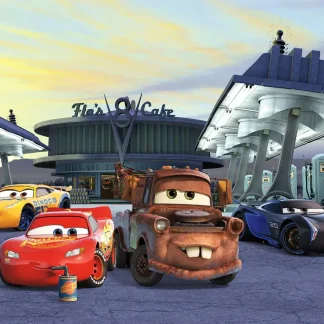 Komar Fototapete Cars3 Station 368 x 254 cm