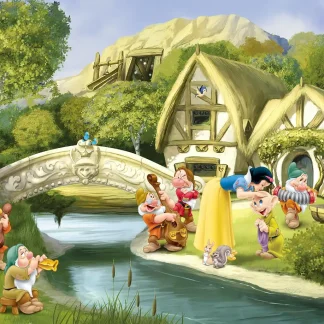 Komar Fototapete Snowwhite 368 x 254 cm