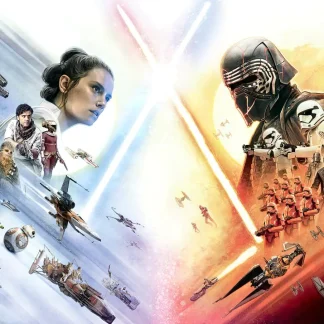 Komar Fototapete STAR WARS EP9 Rey vs. Kylo Ren 368 x 254 cm