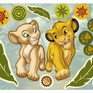 Komar Desosticker Simba and Nala 70 x 50 cm
