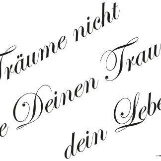 Komar Decosticker Träume 70 x 50 cm