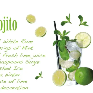 Komar Decosticker Mojito 100 x 70 cm