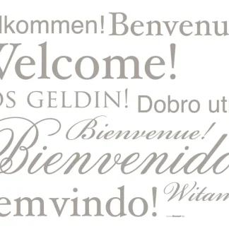 Komar Decosticker Welcome 70 x 50 cm