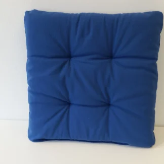 Dohle + Menk Stuhlkissen Uni blau. 42 x 42 x 6 cm