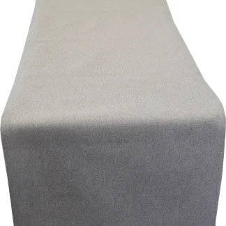 Dohle + Menk Tischläufer Como Uni silber, 40 x 150 cm