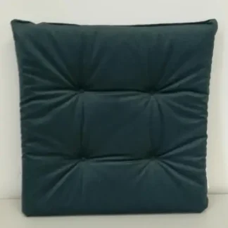 Dohle + Menk Stuhlkissen Fancy petrol 42 x 42 x 6 cm