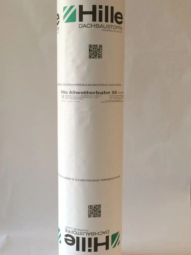 Hille Bitumen-Allwetterbahn nackt 15 x 1 m = 15 schwarz