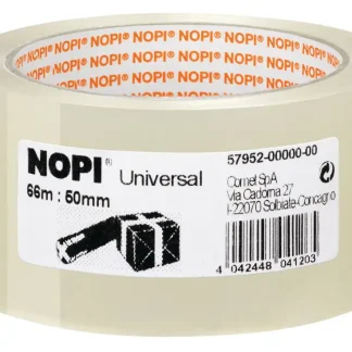 NOPI Packband Universal 66 m x 50 mm, transparent