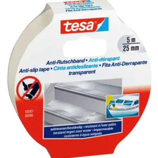 tesa Antirutschband 5 m x 25 mm, transparent