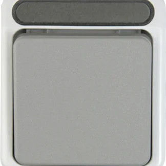 Merten Aus- und Wechselschalter Aquastar, IP44, Aufputz, MEG3116-8029