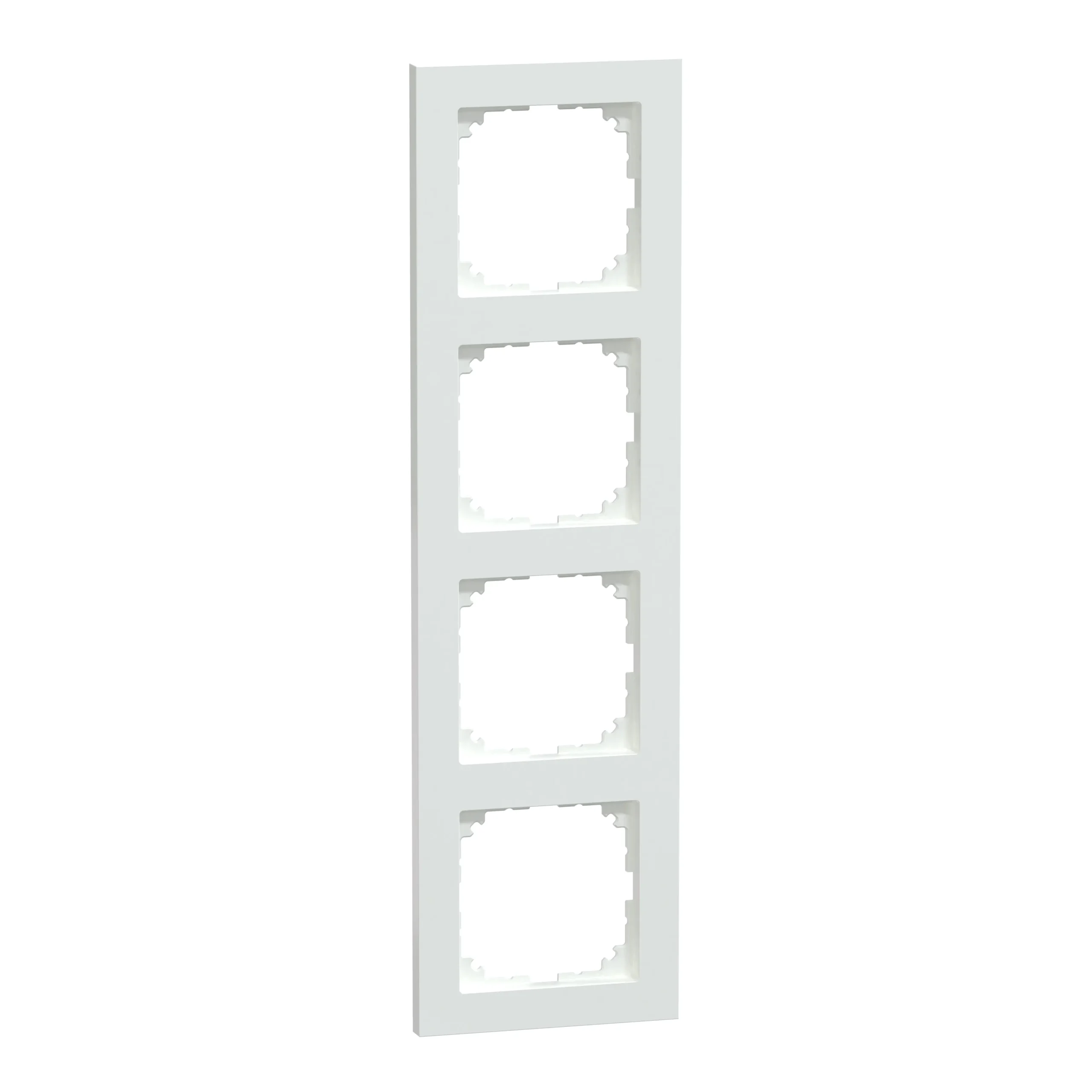 Merten Abdeckrahmen 4fach Serie M-Pure, 4-fach, MEG4040-3625