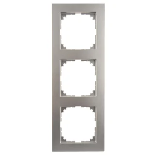 Merten Abdeckrahmen 3fach M-Pure, aluminium, MEG4030-3660