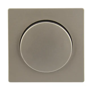 Merten Abdeckung mit Drehknopf Serie Design, Lotosweiß, MEG5250-6036