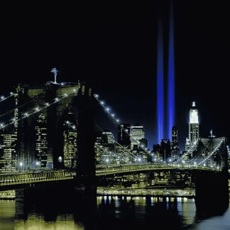 papermoon Vlies- Fototapete Digitaldruck 350 x 260 cm New York by night