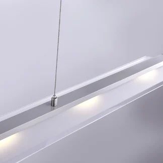 Leuchten Direkt LED Pendelleuchte Nele 100 x 8 cm dimmbar