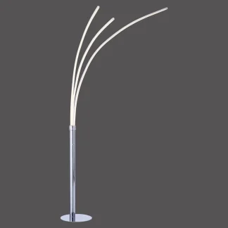 Leuchten Direkt LED Stehleuchte Maja chrom