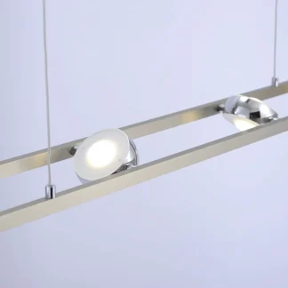 Leuchten Direkt Lola Smart LED Pendelleuchte Opti 98 x 16,5 cm RGBW Smart