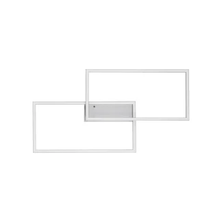 Leuchten Direkt LED Deckenleuchte Iven 60,5 x 32,5 cm dimmbar
