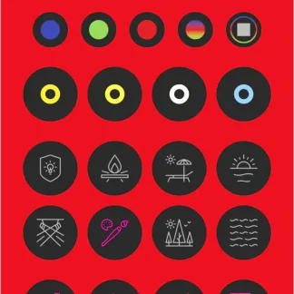 Leuchten Direkt LED Deckenleuchte Disc Lola Smart schwarz, Smart Home