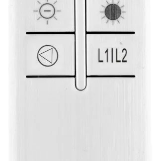 Leuchten Direkt LED CCT Deckenleuchte Asmin nickel-matt 109,5 x 26 cm