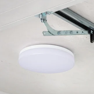 LED Kellerleuchte rund Garagenleuchte, IP 65