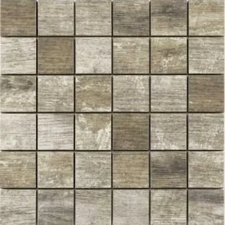 Mosaikfliese Holzoptik 30 x 30 cm antik Steinmaß: ca. 4,8 x 4,8 cm