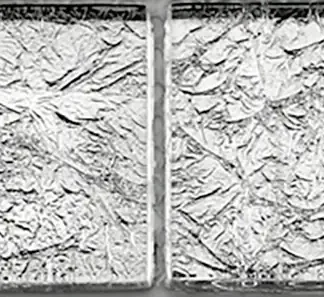 Fliesenbordüre Glas Maxi 5 x 30 cm kristall Steingröße: ca. 5,0 x 5,0 cm
