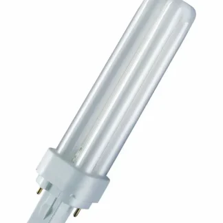 Osram Energiesparlampe Dulux D G23 18W warmweiß, klar