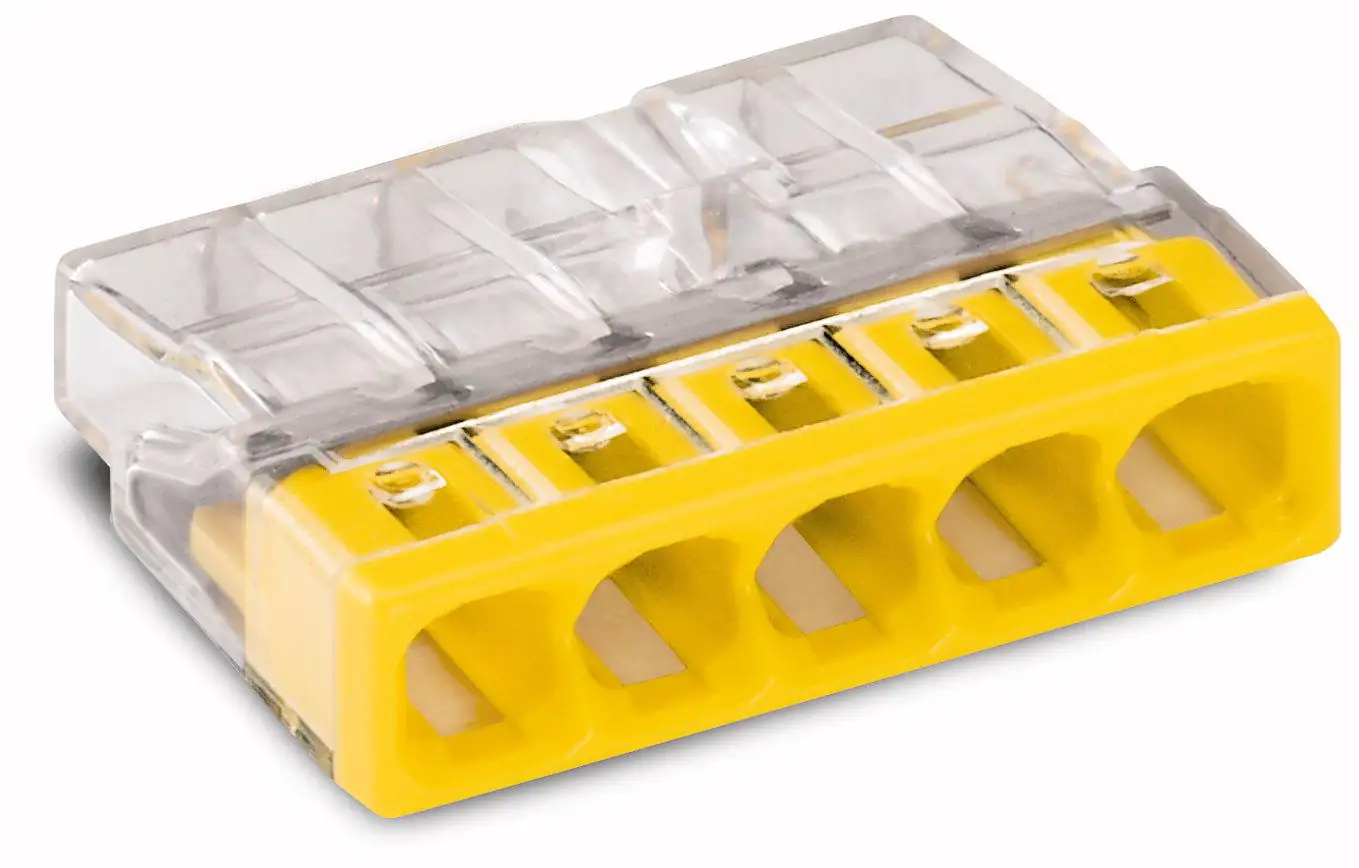 Wago Compact Steckklemme Anzahl Leiter: 5, 0,5 - 2,5 mm, 100 Stück