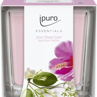 ipuro ESSENTIALS Duftkerze Flower Bowl 125 g