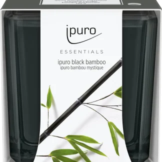 ipuro ESSENTIALS Duftkerze Black Bamboo 125 g