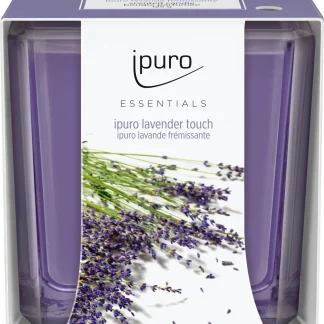 ipuro ESSENTIALS Duftkerze Lavender Touch 125 g