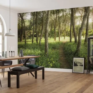Komar Vlies Fototapete Blütenzauberwald 450 x 280 cm