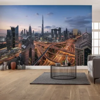 Komar Vlies Fototapete Lights of Dubai 450 x 280 cm