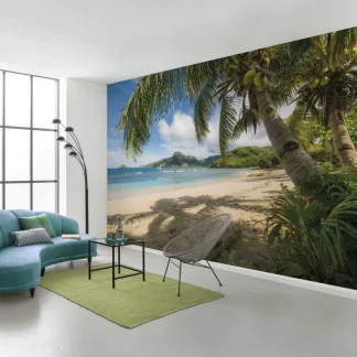 Komar Vlies Fototapete Strandoase Südsee 450 x 280 cm
