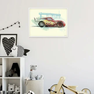 Komar Wandbild Cars Lightning McQu 40 x 30 cm