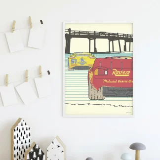 Komar Wandbild Cars Strengthen Tog 40 x 50 cm