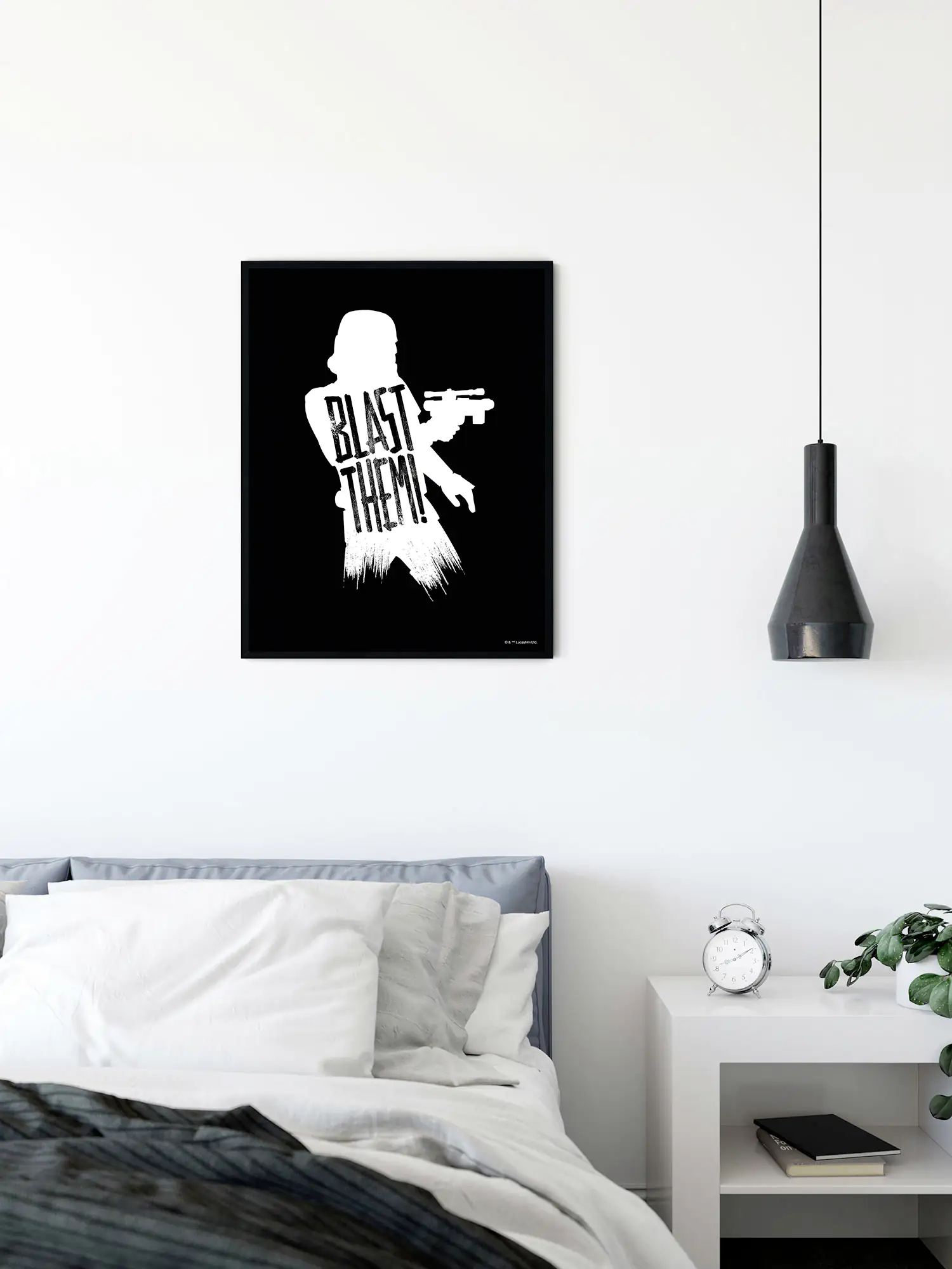 Komar Wandbild SW Sil Stormtrooper 50 x 70 cm