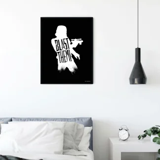 Komar Wandbild SW Sil Stormtrooper 30 x 40 cm